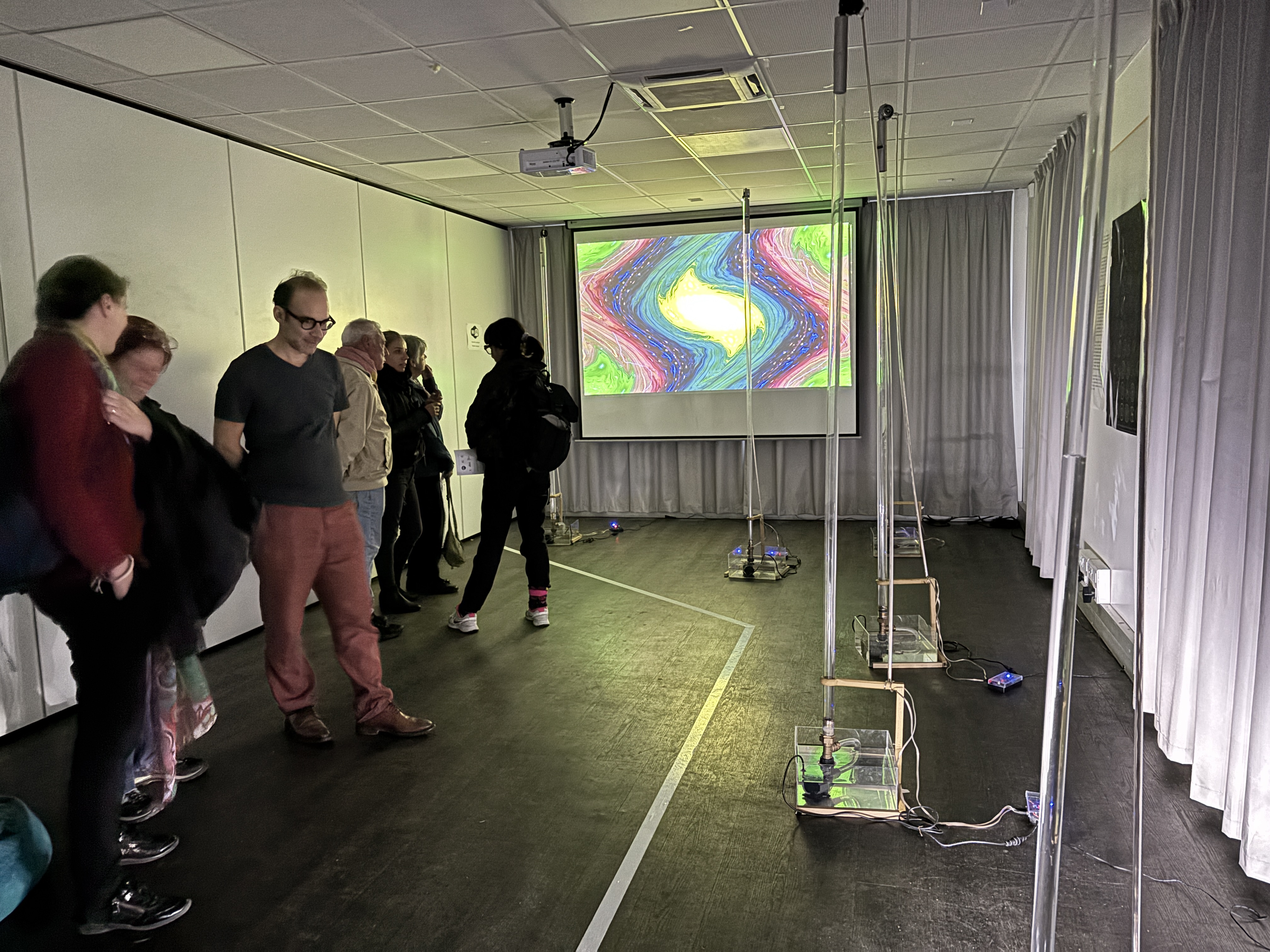 Water organs installation at Artex